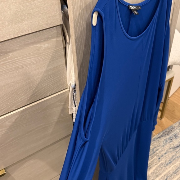 DKNY Sapphire Blue Midi Dress - Picture 5 of 5